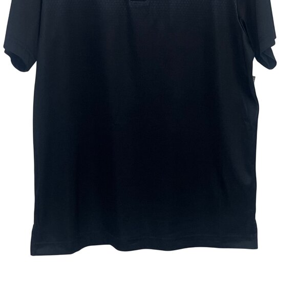 Ben Hogan Golf Polo Shirt Mens Small Black Blue New Moisture Wicking UPF15 - Picture 4 of 9